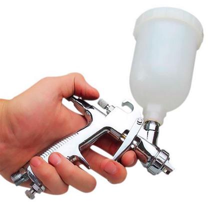 Imagem de Pistola para Pintura Tipo Gravidade com Leque 250 ML - Steula BC 77-12