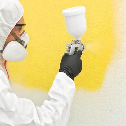 Imagem de Pistola Pintura Auto 600ml 3 Bicos Alta Pressão Gravidade