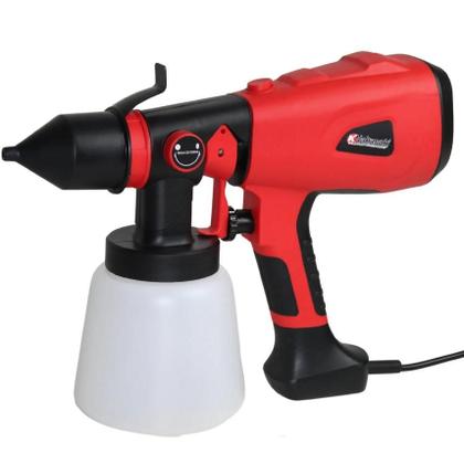 Imagem de Pistola Pintura Eletrica Pulverizadora Compressor 800w