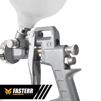 Imagem de Pistola Pintura Gravidade 600ml 3 Bicos 1.2 1.5 1.8mm Profissional - Fasterr