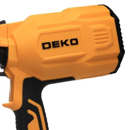 Imagem de Pistola Pintura Pulverizadora Automotiva 110 e 127V HVLP Elétrica Potência 550W Reservatório 800ml 60Hz Deko