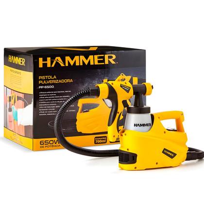 Imagem de Pistola Pulverizadora Compressor Ar Direto Hammer 650w 127v