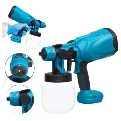 Imagem de Pistola Pulverizadora Eletrica Jato Ajustavel Pulverizador Eletrico De Pintura 1000ml 220V 127V