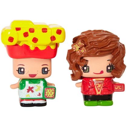 みぃぃぃぃ　ミニスクイーズ Pizza Parlor My Mini Mixieqs Mattel - Playsets - Magazine Luiza