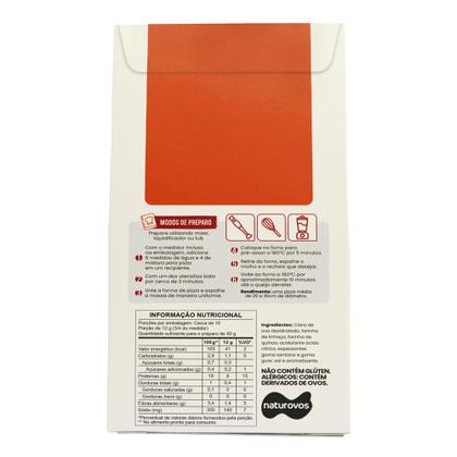 Pizza Proteica Naturovos - 130g Imagem de Pizza Proteica Naturovos - 130g