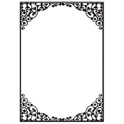 Imagem de Pl Relevo 2d Ppr030 210x297mm Moldura Toke e Crie