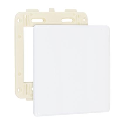 Imagem de Placa 4 x 4 + suporte cega branco - Simon