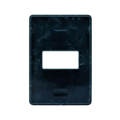 Imagem de Placa 4x2 1 Modulo Horizontal N1371.1 GF Grafite, Linha Unno Life, ABB