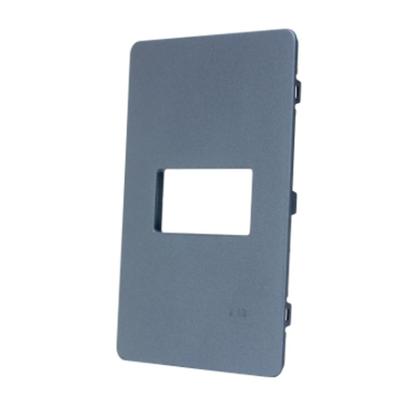 Imagem de Placa 4x2 1 Modulo Horizontal N1371.1 GF Grafite, Linha Unno Life, ABB