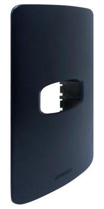 Imagem de Placa 4X2 1 Módulo Horizontal Preto Gracia Maxx 85691