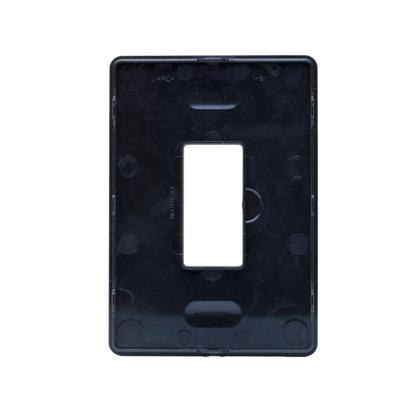 Imagem de Placa 4x2 1 Modulo Vertical N1371.1V GF Grafite, Linha Unno Life, ABB