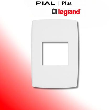 Imagem de Placa 4x2 2 Modulos Adjacentes Pial Plus