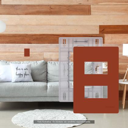 Imagem de Placa 4x2 2P Sep. + Suporte Cerâmica Infiniti Plus Margirius