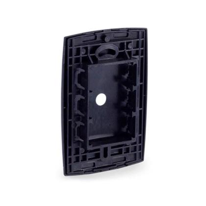 Imagem de PLACA 4x2 COM PASSAGEM P/ FIO PRETO FORCELINE