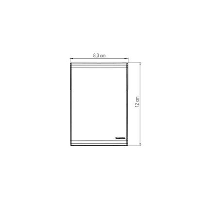 Imagem de Placa 4x2+ Sensor com Fotocelula 110/220V Branco