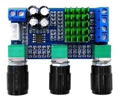 Imagem de Placa Amplificador 2.0 Compacto 80 + 80 160w Rms Classe D