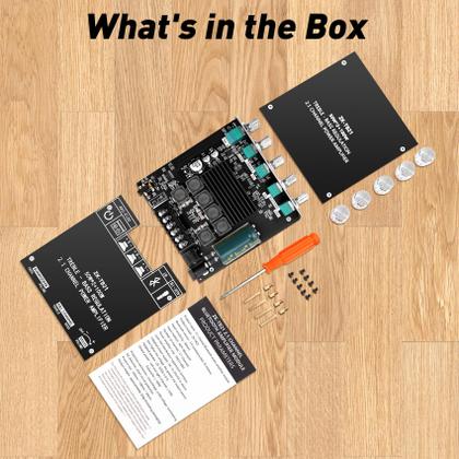 Placa amplificadora Bluetooth Daakro ZK-TB21 2.1 Ch 50W+50W+100W