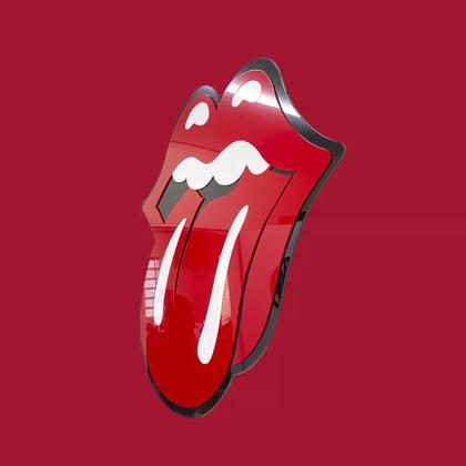 Imagem de Placa Boca Rolling Stones Acrílico Decorativa