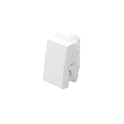 Imagem de Placa C/3 Módulos Tomada 10A + 1 Módulo Interruptor Simples