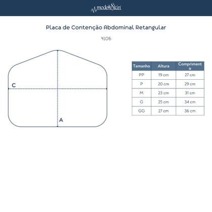 Imagem de Placa Cirúrgica Contenção Rígida Sacral 4106 - ModelleSkin