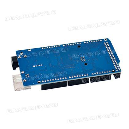 Imagem de Placa Compativel com Arduino Mega 2560 R3 Ch340 + Cabo USB