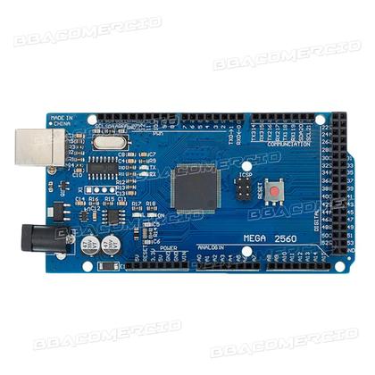 Imagem de Placa Compativel com Arduino Mega 2560 R3 Ch340 + Cabo USB