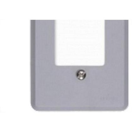 Imagem de Placa Conjunto Ilumi Cinza 4X2 - 3 Interruptores - 1351 - Kit C/10 Pecas