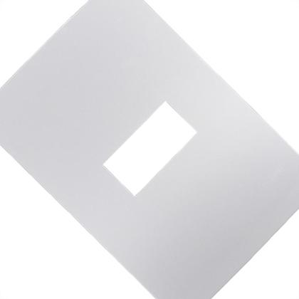 Imagem de Placa Conjunto Ilumi I9-Inove Branco 4X2 1 Modulo Horizontal Com Suporte - 96070