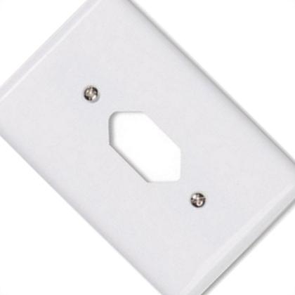 Imagem de Placa Conjunto Ilumi Stylus Branco 4X2 - 1 Tomada - 20400