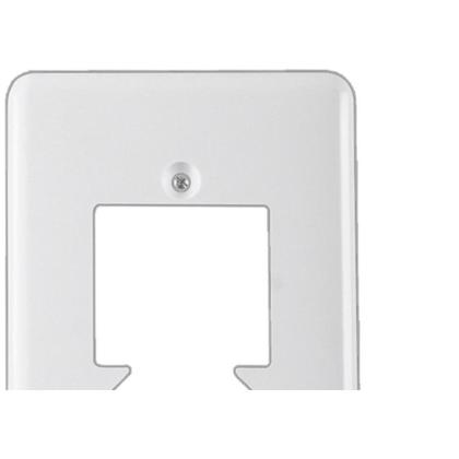 Imagem de Placa Conjunto Ilumi Stylus Branco 4X2 - 2 Interruptores + 1 Tomada - 20430