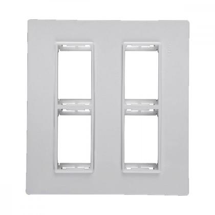 Imagem de Placa Conjunto Modular Ilumi Vivaz 4X4 - 2 Modulos + 2 Modulos + Suporte 77070