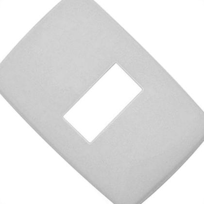 Imagem de Placa Conjunto Modular Pialplus 4X2 - 1 Modulo Horizontal 618505