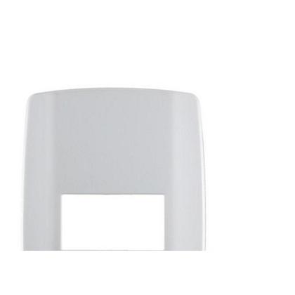 Imagem de Placa Conjunto Modular Slim 4X2 - 1 Modulo Horizontal Branca 8207