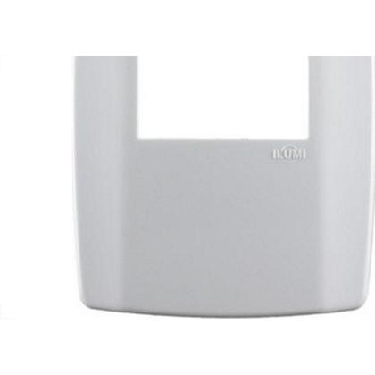 Imagem de Placa Conjunto Modular Slim 4X2 - 1 Modulo Horizontal Branca 8207