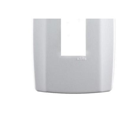 Imagem de Placa Conjunto Modular Slim 4X2 - 1 Modulo Vertical Branca 8206