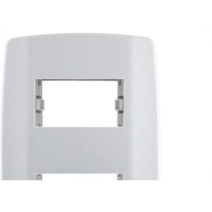 Imagem de Placa Conjunto Modular Slim 4X2 - 2 Modulos Separados Horizontais Com Suporte 82080