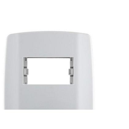 Imagem de Placa Conjunto Modular Slim 4X2 - 2 Modulos Separados Horizontais Com Suporte 82080