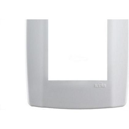 Imagem de Placa Conjunto Modular Slim 4X2 - 3 Modulos Juntos Branca 8210