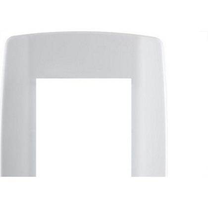 Imagem de Placa Conjunto Modular Slim 4X2 - 3 Modulos Juntos Branca 8210