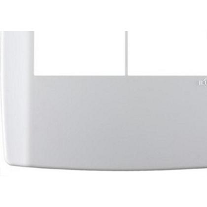 Imagem de Placa Conjunto Modular Slim 4X4 - 1 Modulo + 1Modulo Separados Horizontais Branca 8306