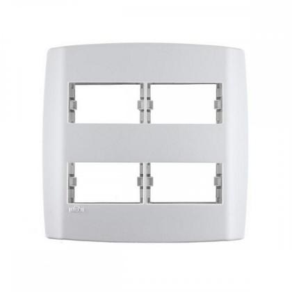 Imagem de Placa Conjunto Modular Slim 4X4 - 2 Modulos + 2 Modulos Separados Com Suporte 83070