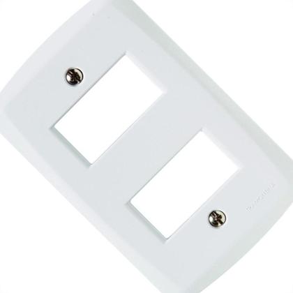 Imagem de Placa Conjunto Modular Tramontina Lux 4X2 - 2 Modulos Separados 57105206