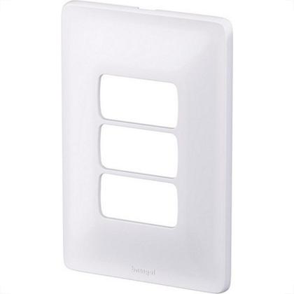 Imagem de Placa Conjunto Modular Zeffia 4X2 - 3 Modulos Separados Horizontal 0183