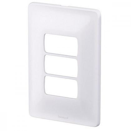 Imagem de Placa Conjunto Modular Zeffia 4X2 - 3 Modulos Separados Horizontal 0183