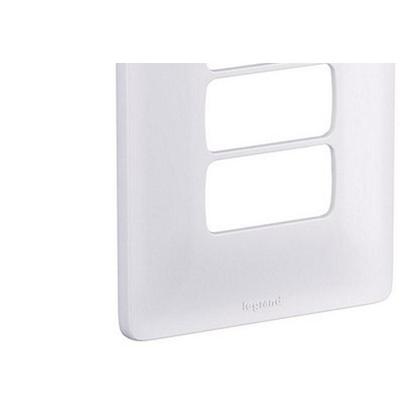 Imagem de Placa Conjunto Modular Zeffia 4X2 - 3 Modulos Separados Horizontal 0183