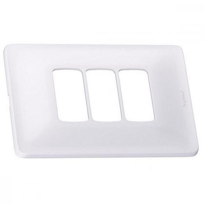 Imagem de Placa Conjunto Modular Zeffia 4X2 - 3 Modulos Separados Horizontal 0183