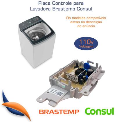 Imagem de Placa Controle 110v Lavadora Brastemp Consul W11543430
