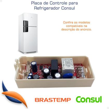 Imagem de Placa Controle Bivolt Refrigerador Consul Crm50 - W10632492