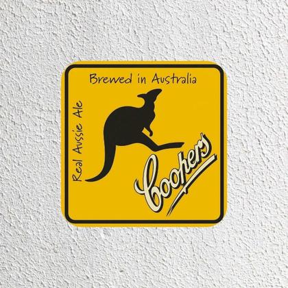 Imagem de Placa Coopers Real Aussie Ale Canguru 44,5cm