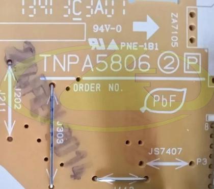 Imagem de Placa da fonte original panasonic tnpa5806 tv tc-l39em6b tc-l39el6b tc-l42e6b